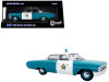 1964 Ford Galaxie 500 Police Car "Chicago Police Department" Blue and White "Five0" Series Limited Edition to 504 pieces Worldwide 1/43 Diecast Model by Iconic Replicas