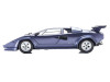1/18 Kyosho Lamborghini Countach LP 5000 Quattrovalvole (Dark Blue Metallic) Diecast Car Model
