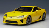 AS-IS BROKEN REAR WING 1/18 AUTOart Lexus LFA (Pearl Yellow) Car Model
