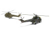 Level 2 Model Kit Westland Puma HC.1 Helicopter with 2 Scheme Options 1/72 Plastic Model Kit by Airfix
