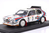 1/12 TopMarques 1986 Lancia Delta S4 #7 Winner Rallye Monte Carlo Martini Lancia Henri Toivonen, Sergio Cresto Car Model