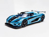 1/64 Frontiart Koenigsegg Agera S+ Medusa 7098 Blue Diecast Car Model