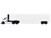 Freightliner eCascadia Truck with Container Trailer White 1/62 Diecast Model Car by Kinsmart