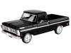 1972 Ford F-100 Pickup Truck Black "Timeless Legends" Series 1/24 Diecast Model Car by Motormax