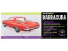 Skill 2 Model Kit 1965 Plymouth Barracuda "Craftsman Plus" Series 1/25 Scale Model by AMT