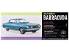 Skill 2 Model Kit 1965 Plymouth Barracuda "Craftsman Plus" Series 1/25 Scale Model by AMT