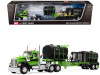 1/64 First Gear Kenworth W990 Day Cab (Green) & DemcoTM 42’ Liquid Fertilizer Tender Trailer Diecast Model