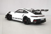 1/18 Norev 2023 Porsche 911 GT3 RS 992 (White) Diecast Car Model with Custom Mounted Display Showcase