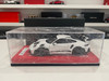 1/18 Norev 2023 Porsche 911 GT3 RS 992 (White) Diecast Car Model with Custom Mounted Display Showcase