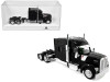 Kenworth W990 with Stand Up Sleeper Cab Black 1/87 (HO) Plastic Model Car by HO Logistics