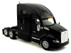 Kenworth T680 Sleeper Cab Black 1/87 (HO) Plastic Model Car by HO Logistics