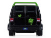 1983 GMC Vandura Van Gray Metallic and Black with Green Slime Graphics "Petey Da Fool" "Garbage Pail Kids" Series 8 1/64 Diecast Model Car by Greenlight