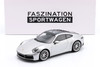 1/18 Minichamps 2023 Porsche 911 (992) Carrera 4S (Silver with Silver Wheels) Car Model
