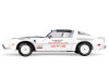 1980 Pontiac Firebird Trans Am T/A "Official Pace Car 58th Annual Pikes Peak Auto Hill Climb" White with Gray Top and Hood Graphics with White Interior 1/24 Diecast Model Car by Greenlight