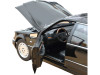 1997 Mercedes-Benz S600 Obsidian Black Metallic 1/18 Diecast Model Car by Norev