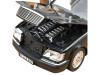 1997 Mercedes-Benz S600 Obsidian Black Metallic 1/18 Diecast Model Car by Norev
