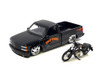 1/24 Maisto 1/24 Maisto 1993 Chevrolet 454SS Pick-Up & 2007 XL 1200N Nightster Harley-Davidson Bike Custom Diecast Model Diecast Model