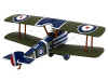 Sopwith Camel F.1 Aircraft "B7190 Donner Wetter! 'C' Flight No. 10 Squadron" (1918) Royal Naval Air Service "The Aviation Archive" Series 1/48 Diecast Model by Corgi