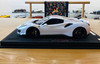 1/18 BBR Ferrari 488 Pista Spider Fuji White Resin Car Model Limited 24