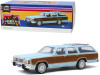 1979 Ford LTD Country Squire Light Blue with Wood Grain Paneling "Charlie's Angels" (1976-1981) TV Series 1/18 Diecast Model Car by Greenlight