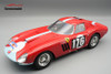 1/12 Tecnomodel Ferrari 250 GTO 64 Tour de France 1964 Car #176 Driver: D. Piper - J. Siffert Car Model