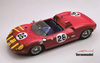 1/18 Tecnomodel Ferrari 330 P Sebring 12h 1965 Car #26 Scuderia Bear 34th Place Driver:  B. Grossman - S. Hudson Car Model