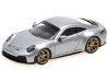 2025 Porsche 911 (992.2) GT3 Touring Silver Metallic Limited Edition to 240 pieces Worldwide 1/64 Diecast Model Car by Minichamps