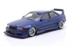 1/18 OTTO BMW M3 E36 LTO Sedan Turbo Khyzyl Saleem Avus Blue Car Model