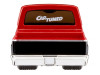 1987 Chevrolet C10 Pickup Truck Red Metallic and Black "Customs" Series 2 Diecast Model Car by CarTuned