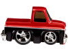 1987 Chevrolet C10 Pickup Truck Red Metallic and Black "Customs" Series 2 Diecast Model Car by CarTuned