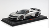 1/18 BBR Ferrari F80 Optional Carbon Fiber (Glossy Aluminum Silver with Two-Tone Wheels & Glossy Carbon Fiber Spoiler) Car Model Limited 24 Pieces