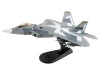 Lockheed F-22 Raptor Stealth Aircraft "Splinter Camouflage" United States Air Force "Air Power Series" 1/72 Diecast Model by Hobby Master