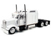 Kenworth W900L Truck Tractor with Sleeper Cab White 1/87 (HO) Scale Plastic Model Car by HO Logistics