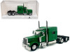 Kenworth W900L Truck Tractor with Sleeper Cab Green 1/87 (HO) Scale Plastic Model Car by HO Logistics