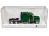 Kenworth W900L Truck Tractor with Sleeper Cab Green 1/87 (HO) Scale Plastic Model Car by HO Logistics