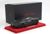 1/18 BBR Alfa Romeo 33 Stradale (Matte Carbon Black with Red Base) Car Model Limited 200 Pieces