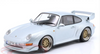 1/18 KK-Scale 1996 Porsche 911 (993) GT2 (Polar Silver with BBS Wheels) Diecast Car Model