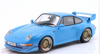 1/18 KK-Scale 1996 Porsche 911 (993) GT2 (Riviera Blue with BBS Wheels) Diecast Car Model