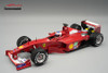 1/18 Tecnomodel Ferrari F1 2000 Winner German GP Driver: Rubens Barrichello Raining Race Limited Edition Car Model with Driver Figure