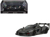 1/64 CM Model McLaren Senna GTR (Dark Grey) Diecast Car Model