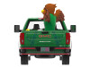 1/64 Greenlight 2022 GMC Sierra 3500 HD Mexico Tribute with Eagle Diecast Car Model