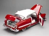 1/18 Sunstar 1954 Chevrolet Bel Air Hard Top Coupe Lowrider (Red with Moveable Suspension) Diecast Car Model