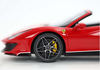 1/18 BBR Ferrari 488 Pista Spider (Rosso Corsa Red with Italian Flag) Car Model Limited 48 Pieces