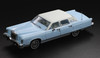 1/64 Sunstar 1979 Lincoln Continental Town Car (Wedgewood Blue) Diecast Car Model