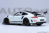 1/18 AUTOart Porsche 911 (991.2) GT3 RS Weissach Package (White) Car Model