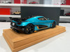 1/18 GT Spirit 2016 Koenigsegg Agera RSR (Blue) Resin Car Model with Custom Mounted Showcase