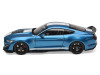 1/18 Ixo 2022 Ford Mustang Shelby GT500 (Blue Metallic with White Stripes) Diecast Car Model