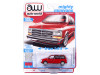 1989 Dodge Caravan Turbo Van Flash Red "Mighty Minivans" Series 1/64 Diecast Model Car by Auto World