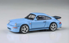 1/64 Paragon 1987 Porsche 911 930 RUF CTR Yellowbird (Gulf Blue) Diecast Car Model
