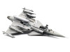 Saab JAS 39E Gripen Fighter Aircraft "Brazilian Air Force" 1/72 Diecast Model Airplane by Aviation 72